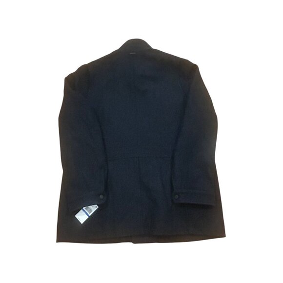 Michael Kors Black Wool Blend Coat Jacket Style MMK13029 Men's Size XL NWT - Picture 2 of 8